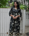 Black kurti with pant