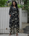 Black kurti with pant